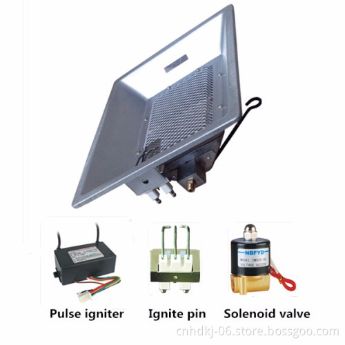 Animal barn heating system infrared poultry farm heaters THD2608